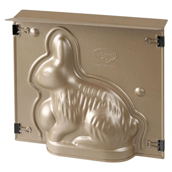 Dr. Oetker Golden Easter Bunny Baking Pan Wayfair.co.uk